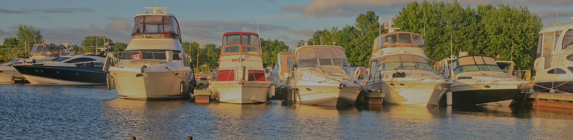 Marina in Orillia